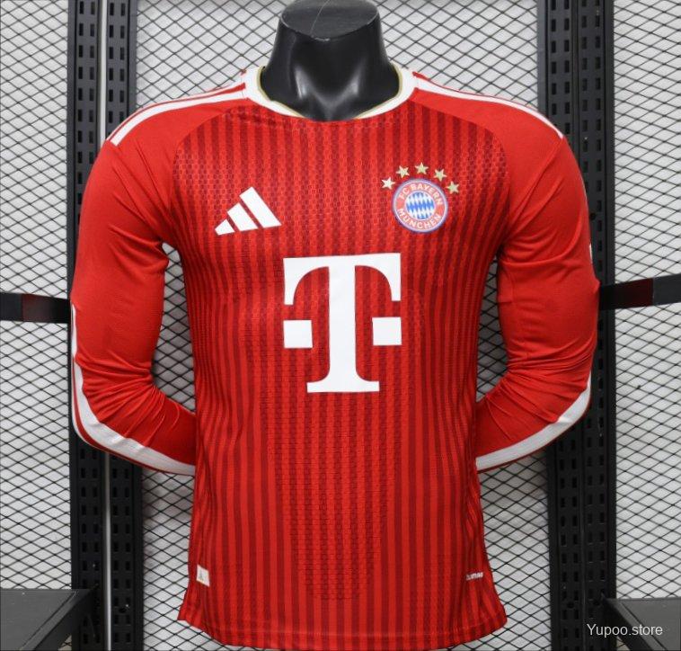 Bayern Munich 2026/27 ESPECIAL MANGA LARGA VERSION JUGADOR